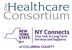 Health Care Consortium and NY Connects logos